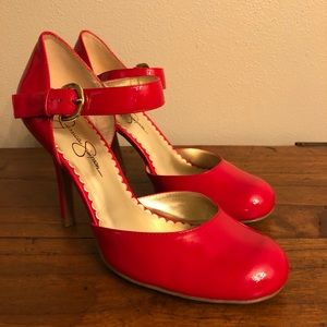 Jessica Simpson Red Heels